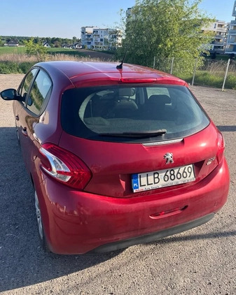 Peugeot 208 cena 17500 przebieg: 233100, rok produkcji 2013 z Lublin małe 7